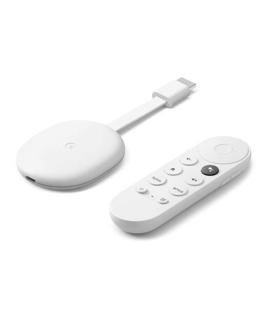 Chromecast with Google TV 4k、 Snow、新品未開封